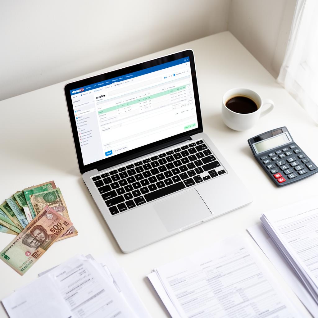 APP invoicing dashboard